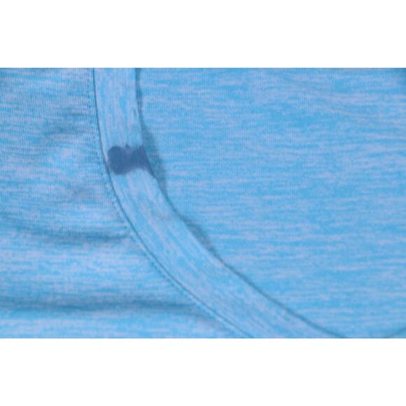 Under Armour Women’s Blue V-Neck Short Sleeve Athletic Shirt Size Small - Picture 5 of 12